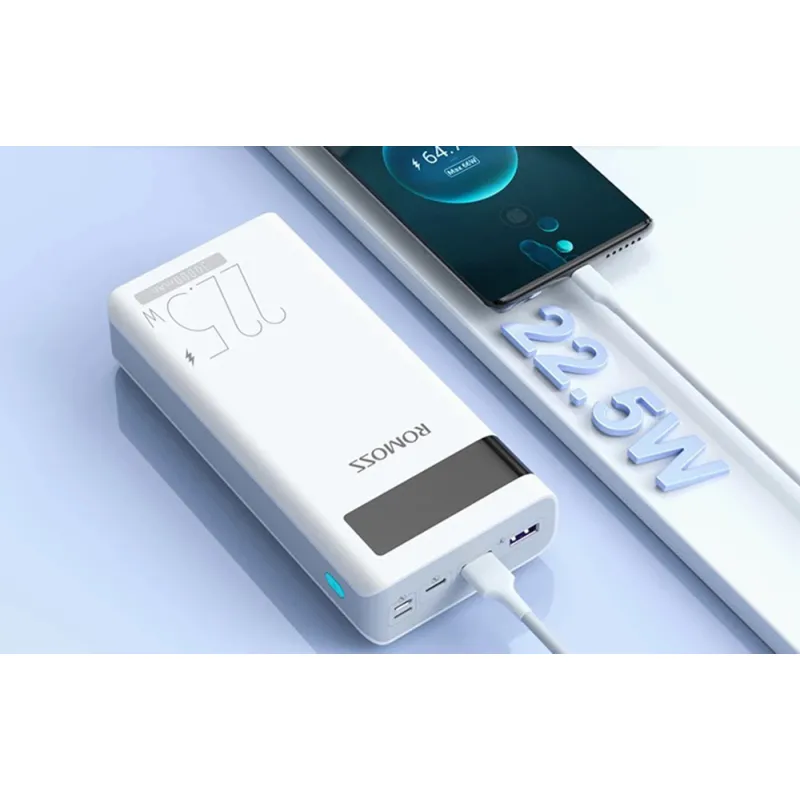 Внешний аккумулятор (Power Bank) Romoss Sense 8PF 30000mAh 22.5w (PHP30-852-1735H)
